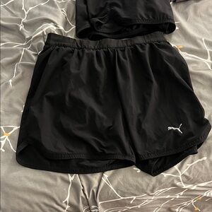 Puma Women's Athletic Black Shorts
